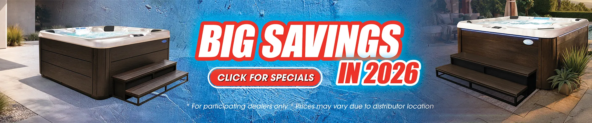 Calspas hot tub being used in a family setting - Klamath Falls