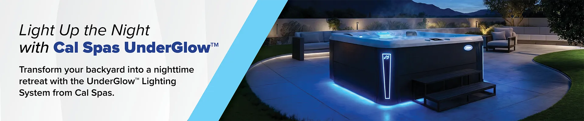 Calspas hot tub being used in a family setting - Klamath Falls