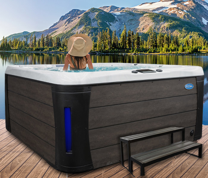 Calspas hot tub being used in a family setting - hot tubs spas for sale Klamath Falls